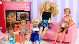 Barbie ve Ailesi Bölüm 221 | Beklenen Misafir Ergen Çocuk | Çizgi film tadında evcilik oyunları