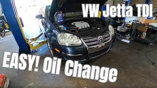 VW Jetta TDI Oil Change