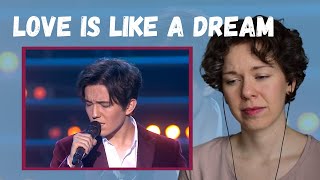 Voice Teacher Reacts to DIMASH - Love Is Like a Dream