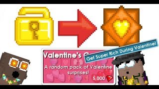 How to Get Rich during Valentine Week | Growtopia