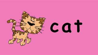 What's That Phonics Letter Blending CVC Words 1: Cat Hat Bat