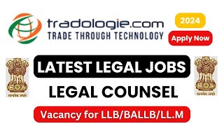 Legal Counsel Vacancy 2024 || Legal Jobs in India || Latest Legal Vacancy ||