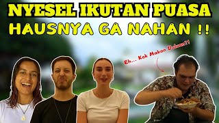 BULE IKUT CHALLENGE PUASA - KUAT NGGAK?