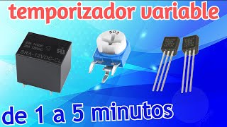 como HACER un TEMPORIZADOR de 12v casero