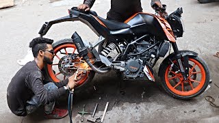 Exhaust For Motorcycle | KTM Modification | Karolbagh market