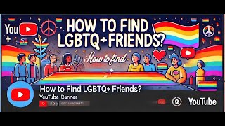 How to find friends LGBTQ+