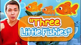 Three Little Fishies(Energizer w/ actions)| Preschool Songs | ESL Kinder Kids Songs & Nursery Rhymes