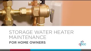 Water Heater: Maintenance