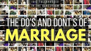 The Do's and Dont's of Marriage - IUIC