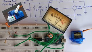 Experimental Video / I Made an Analog Type VU Meter Using Servo Motor and Arduino