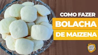 Receita de Bolacha de Maizena com Leite Condensado - Derrete na Boca - [rápido e fácil]