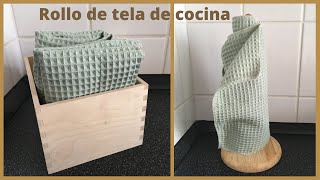 Rollo de cocina de tela / Reemplaza el rollo de papel por unos de tela / ZERO WASTE