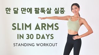 효과만점!! 팔뚝살 빼는 16분 운동! 서서, 앉아서 할수있는 쉬운 루틴!