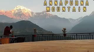 Annapurna Mountain view in 6x #6xspeed #nepal #timelapse #annapurna