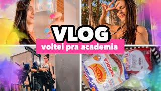 Vlog: Voltando pra academia depois de 6 meses ⚡️