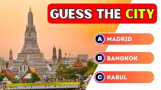 City Picture Quiz: Can You Name the Cities?