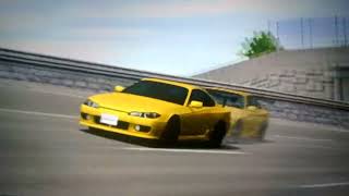 Grand Turismo 4 PS2 Nissan Silvia запарол хороший дрифт в попытке обогнать призрака