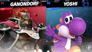 BN Fight Pit 16: Kyus (Yoshi, Ness) vs BN | Chillogen (Ganondorf) [Losers 1]