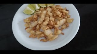 TORRESMINHO DE PEIXE OU ISCA DE PEIXE! COMIDA DE BOTECO!