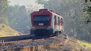 MENIKUNG DI KALIMENUR SENTOLO LOKOMOTIF KERETA API