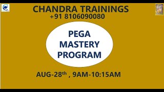 Pega Mastery Program||New WEEKEND Batch-OCT 19th||400 User stories with Solutions|| 8106090080 #pega