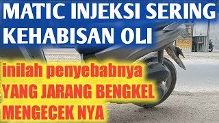 Motor matic kehabisan oli mesin..?? Lexi oli sering Berkurang ini penyebabnya