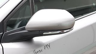 [DIY] Toyota C-HR Mirror Cover dismantle