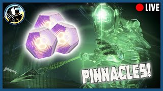 🔴LIVE - Pinnacles! Warlock stuff!