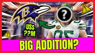 🏈🎉BIG ANNOUNCEMENT: RAVENS LOOK AT VETERAN FOR TRADE! UNEXPECTED! BALTIMORE RAVENS NEWS