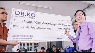 DR. KO's charity giveaway with the Beautiful Gate Foundation for the Disabled (21st June 2016)