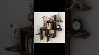 Modern Stylish Wall Shelf Design || Wall Decoration Ideas || #shortsvideo #shorts