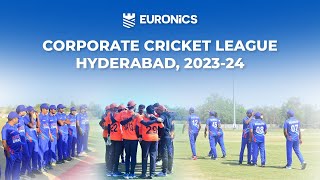 EURONICS CORPORATE CRICKET LEAGUE, Hyderabad 2023 🏏