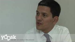 David Miliband on reform of tuition fees.