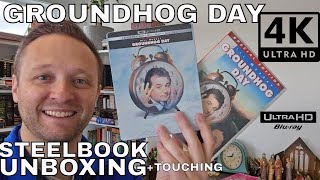 Groundhog Day 4K Steelbook Unboxing - PUT YOUR LITTLE HAND ON THE LIKE BUTTON