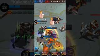 Savage Moment Granger Mobile Legend #shortsvideo #mobilelegends #granger #gameplay #savage