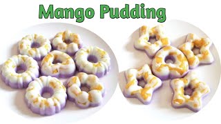 Fresh Mango Pudding Recipe | Yummy Lightly Sweet Dessert