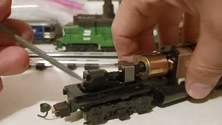 Athearn HO locomotive Maintenance.