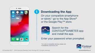 Installing the CONTOUR DIABETES app| CONTOUR DIABETES app | mmol/L | Canada