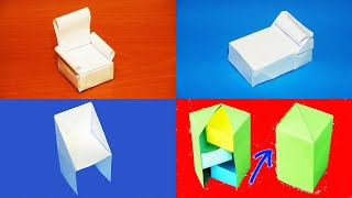 Como hacer muebles de papel origami