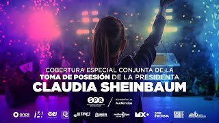 Toma de protesta de Claudia Sheinbaum la primera mujer presidenta de México