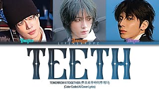 [AI Cover] TXT (Yeonjun, Beomgyu & Taehyun) - "TEETH" Lyrics | by ENHYPEN