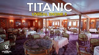 Walking the Titanic in 4K | ULTRA REALISTIC DEMO in UNREAL ENGINE 5 RTX 4090