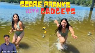 Scare Pranks with Gadgets #12 || Puro Fail Show #202