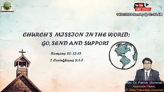 CHURCH'S MISSION IN THE WORLD: GO, SEND AND SUPPORT