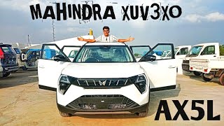 मजबूती का नाम | Mahindra XUV3XO AX5L Automatic turbo | Akshit Pandey