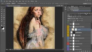 Retro Illustrations Photoshop Action Tutorial