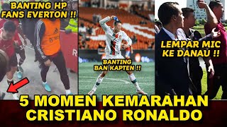 5 Momen Kemarahan Ronaldo Terbaru 2022 Yang Terekam Kamera