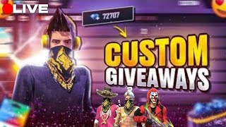 🛑 PENTA GAMING 8G ? is live - NON STOP CUSTOM GIVEAWAYS LIVE GAMING #shortfead #livegaming #freefire