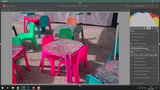 Darktable  Цветовой контраст и цветокоррекция