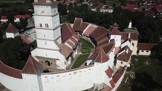 Honigberg Kirchenburg - Biserică Fortificată Hărman- 2019 4K- Drone Footage